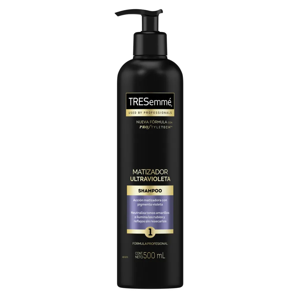Tresemmé Shampoo Dosificador Tresemmé Matizador Ultravioleta x 500 ml