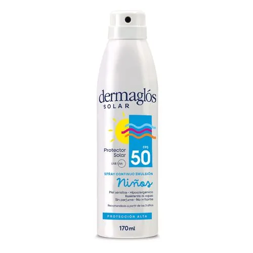 Dermaglós Protector Solar Dermaglós Niños Fps 50 x 170 ml