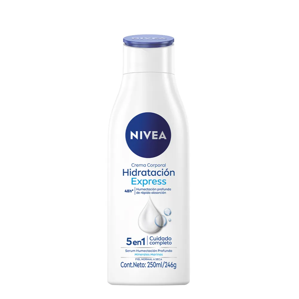 Nivea Crema Corporal Nivea Hidratación Express Humectación Profunda x 250 ml