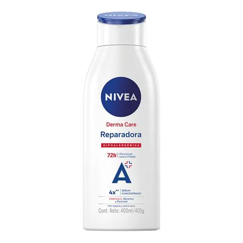 Nivea Crema Corporal Hipoalergénica Nivea Derma Care Reparadora x 400 ml