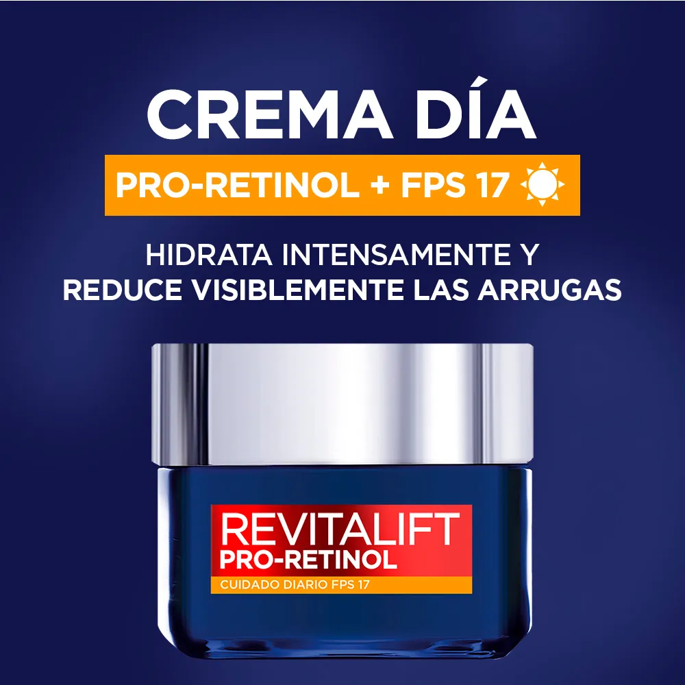 L'Oréal París Crema Día L'Oréal París Revitalift Pro Retinol x 50 ml