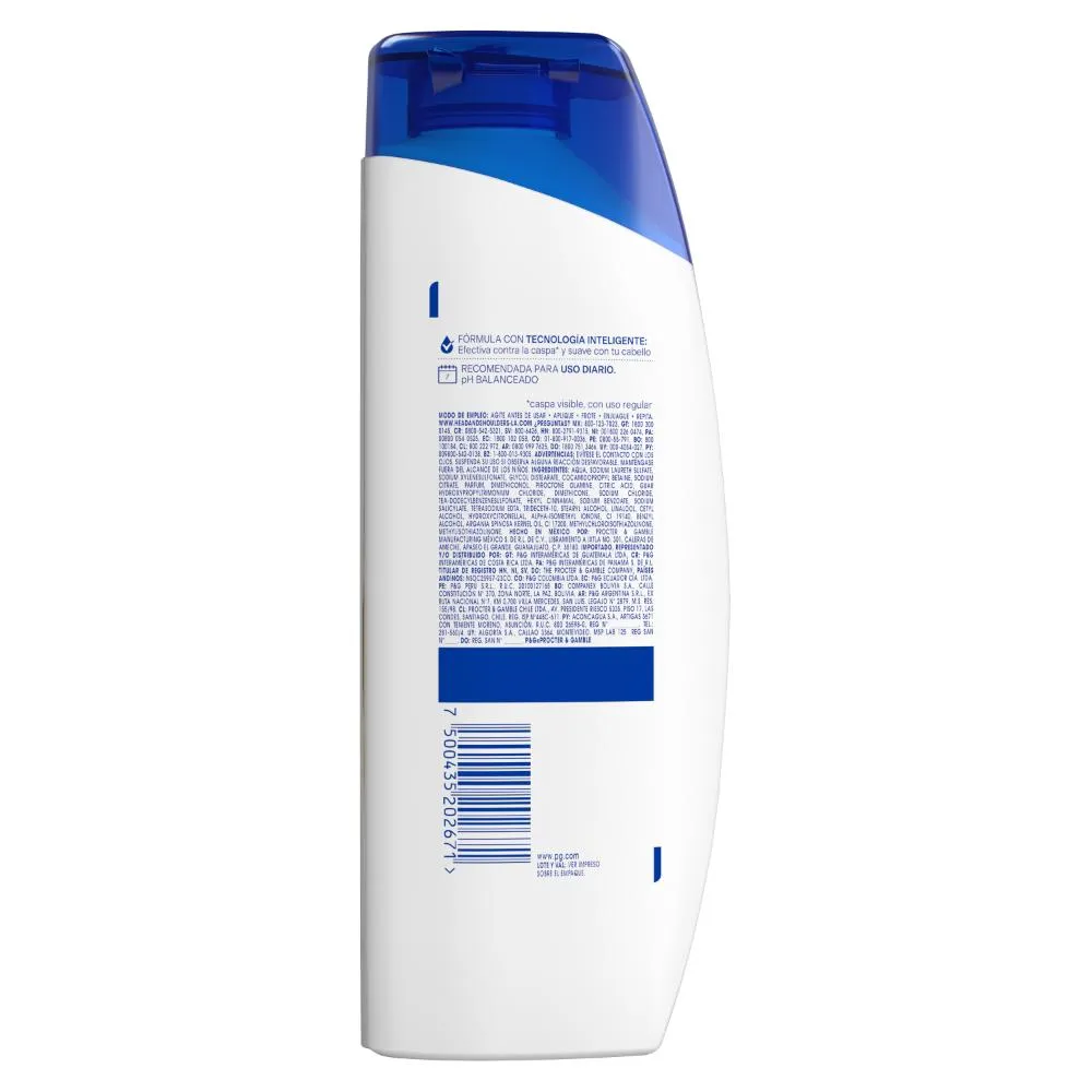 Head and Shoulders Shampoo Head & Shoulders Limpieza y Revitalización x 180 ml