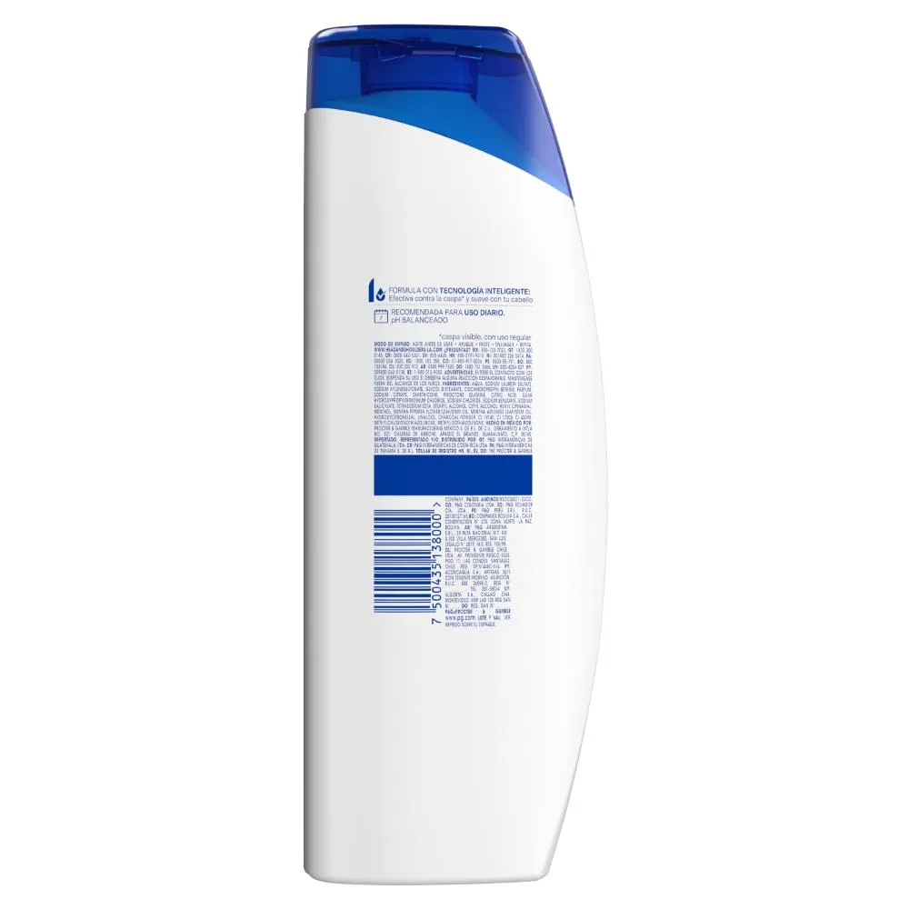 Head and Shoulders Shampoo Head & Shoulders Purificación Capilar x 375 ml