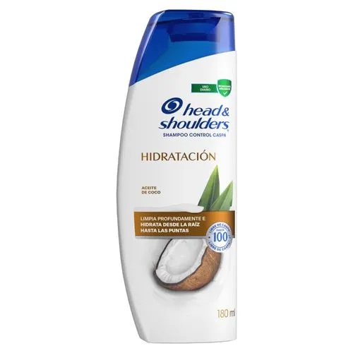 Head and Shoulders Shampoo Head & Shoulders Aceite de Coco x 180 ml