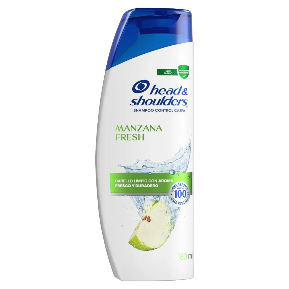 Head and Shoulders Shampoo Head & Shoulders Manzana Fresh x 180 ml