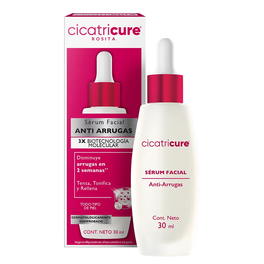 Cicatricure Sérum Facial Cicatricure Antiarrugas x 30 ml