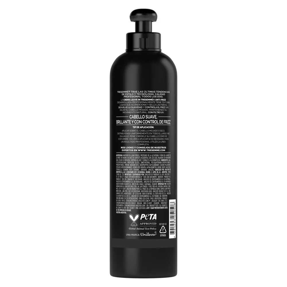 Tresemmé Crema para Peinar Tresemme Antifrizz x 300 ml