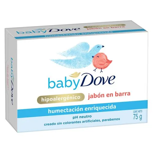 Dove Jabón en Barra Dove Baby Humectación Enriquecida x 75 g