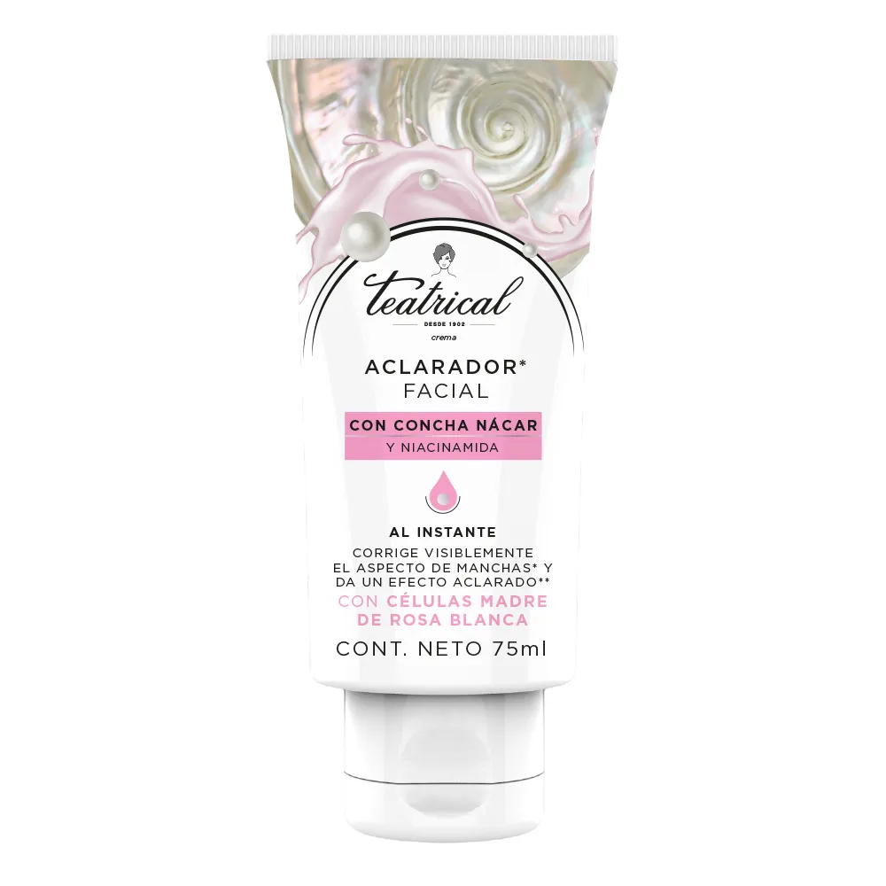 Teatrical Crema Teatrical Aclaradora Facial x 75 ml