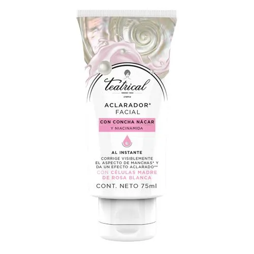 Teatrical Crema Teatrical Aclaradora Facial x 75 ml