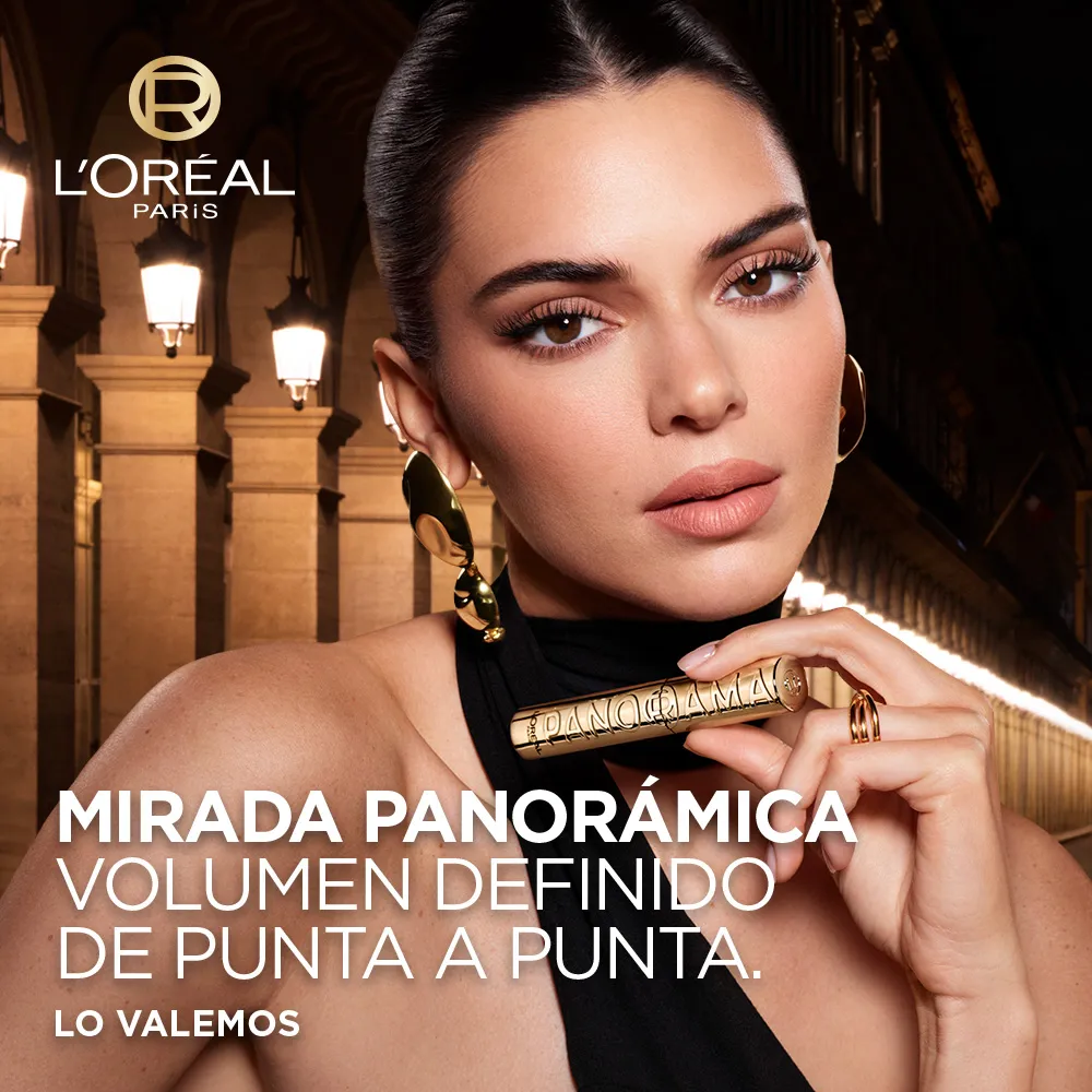L'Oréal París Máscara de Pestañas L'Oréal París Panorama Black Waterproof