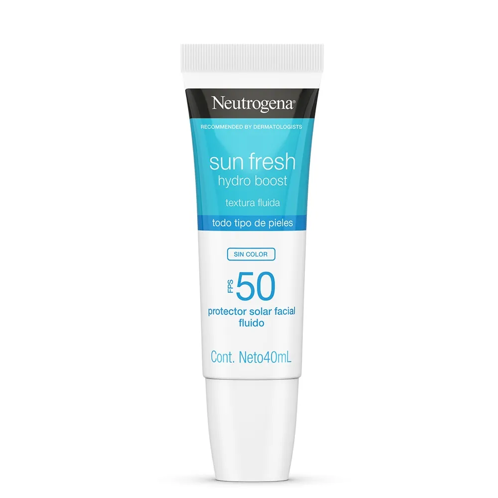 Neutrogena Protector Solar Facial Neutrogena Hydro Boost sin Color Fps 50+ x 40 ml