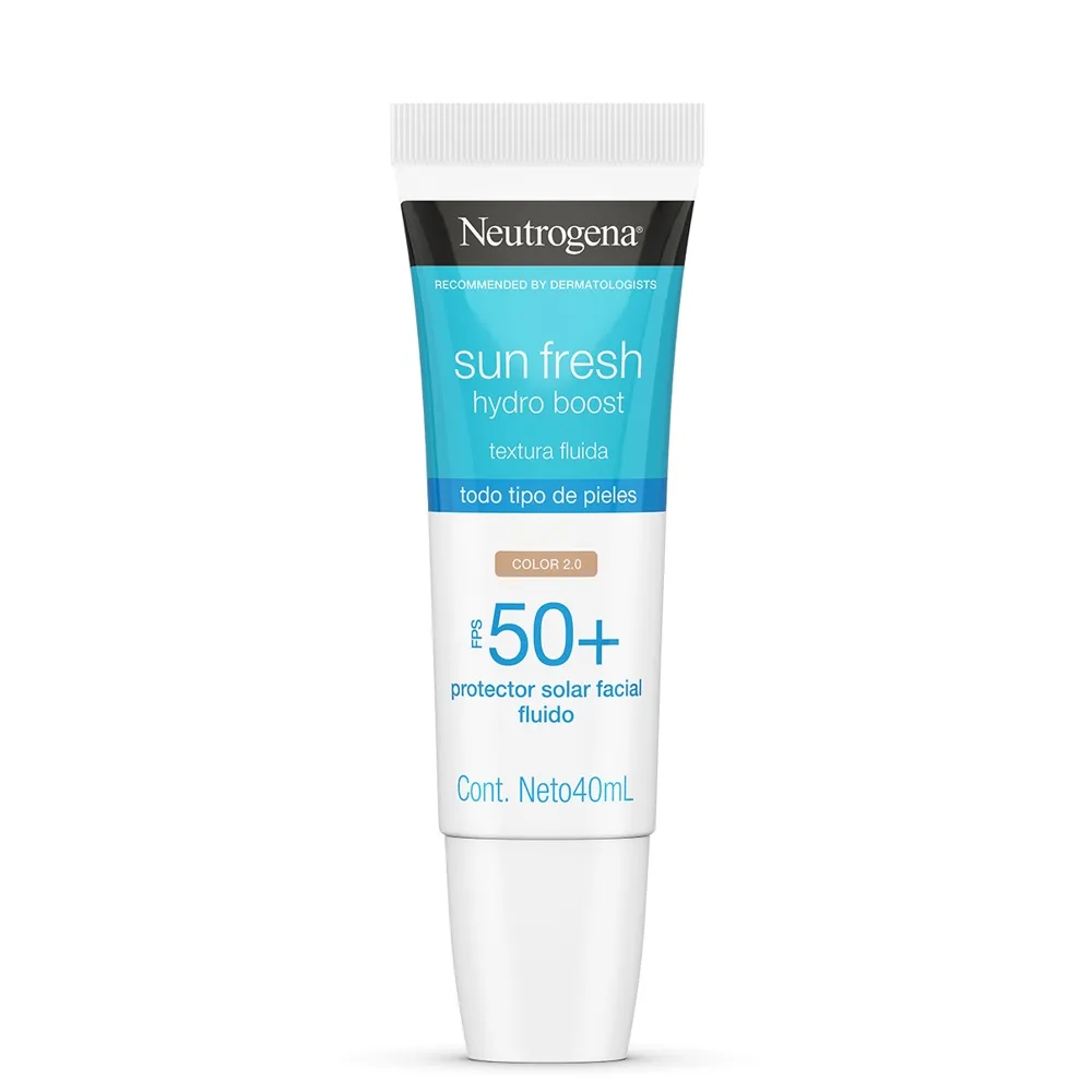 Neutrogena Protector Solar Facial Neutrogena Hydro Boost Tono Claro Fps 50+ x 40 ml