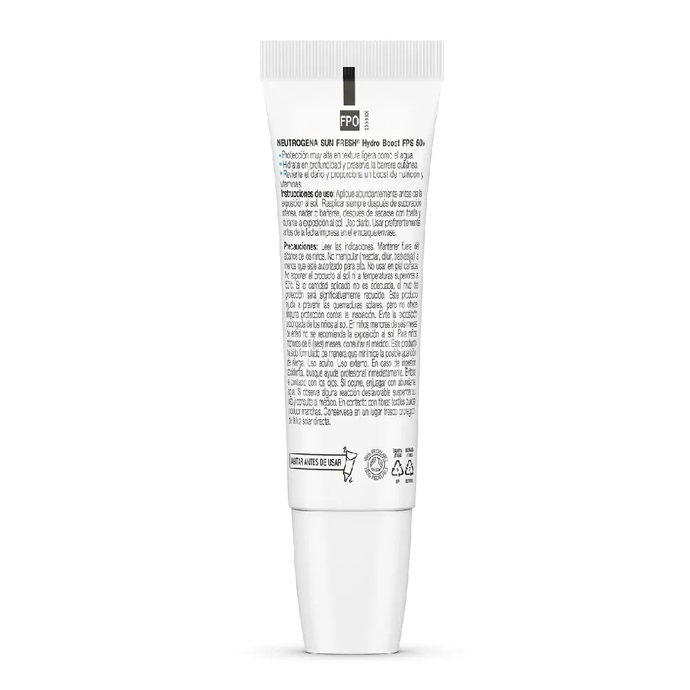 Neutrogena Protector Solar Facial Neutrogena Hydro Boost Tono Claro Fps 50+ x 40 ml
