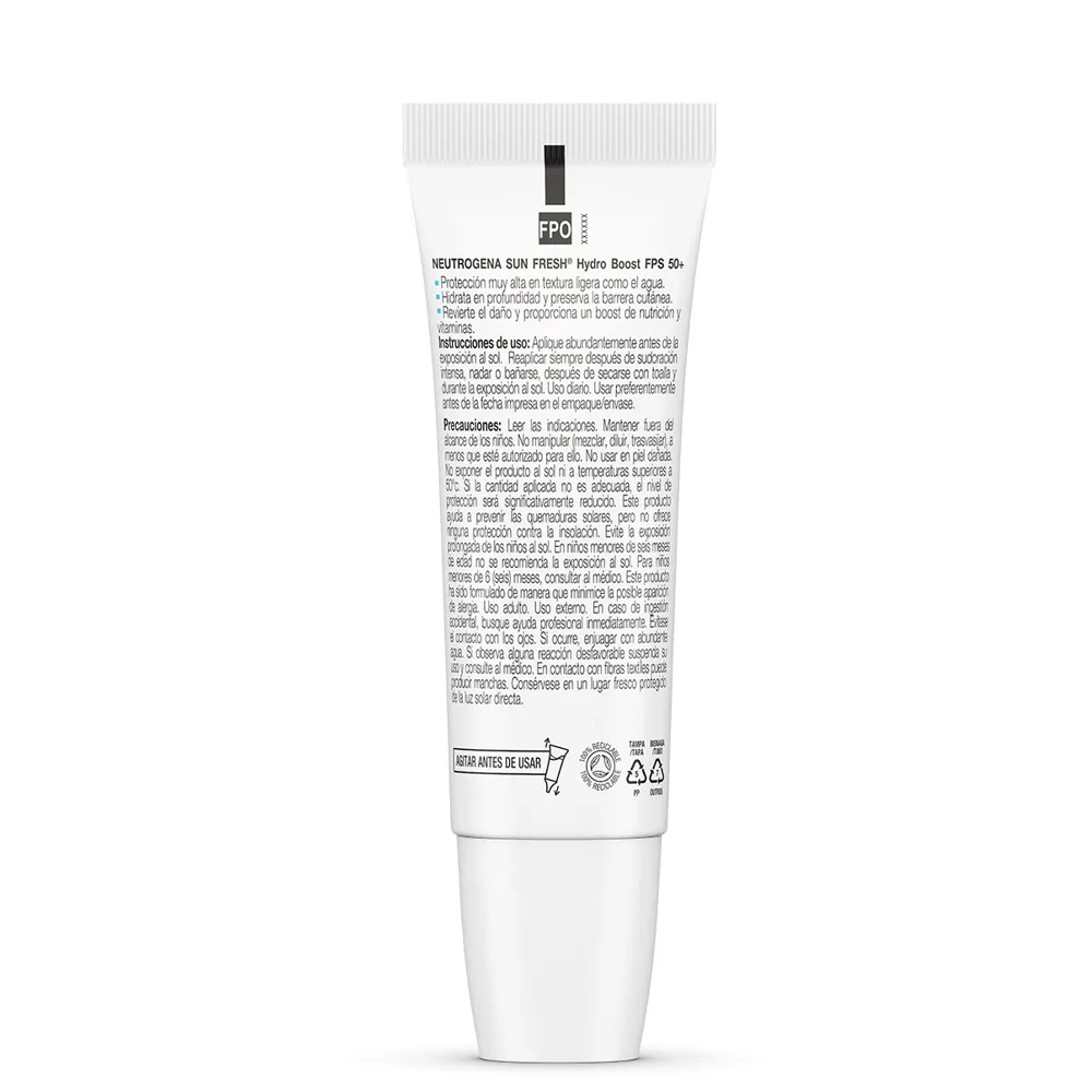 Neutrogena Protector Solar Facial Neutrogena Hydro Boost Tono Medio Fps 50+ x 40 ml