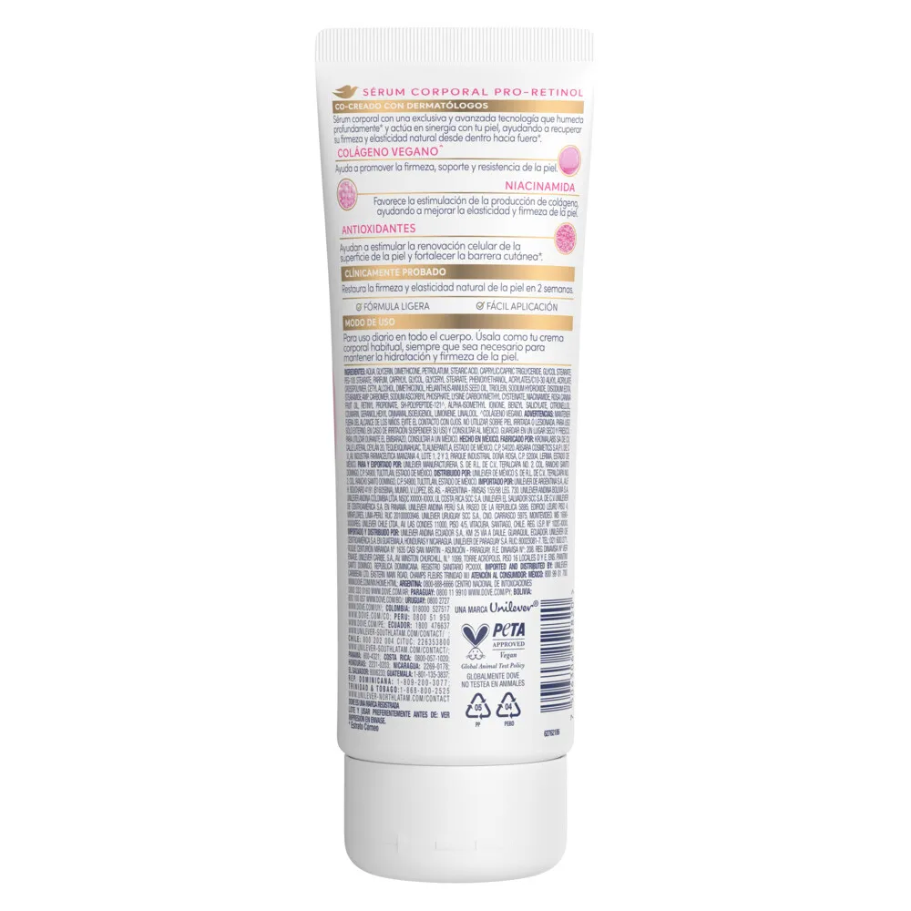 Dove Sérum Corporal Dove Firmeza Pro Retinol x 200 ml
