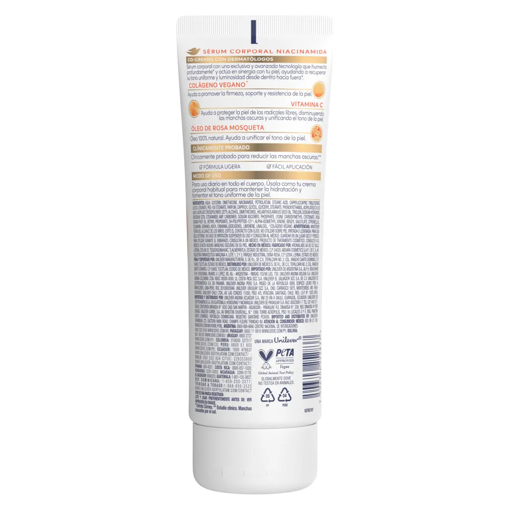 Dove Sérum Corporal Dove Tono Uniforme Niacinamida x 200 ml