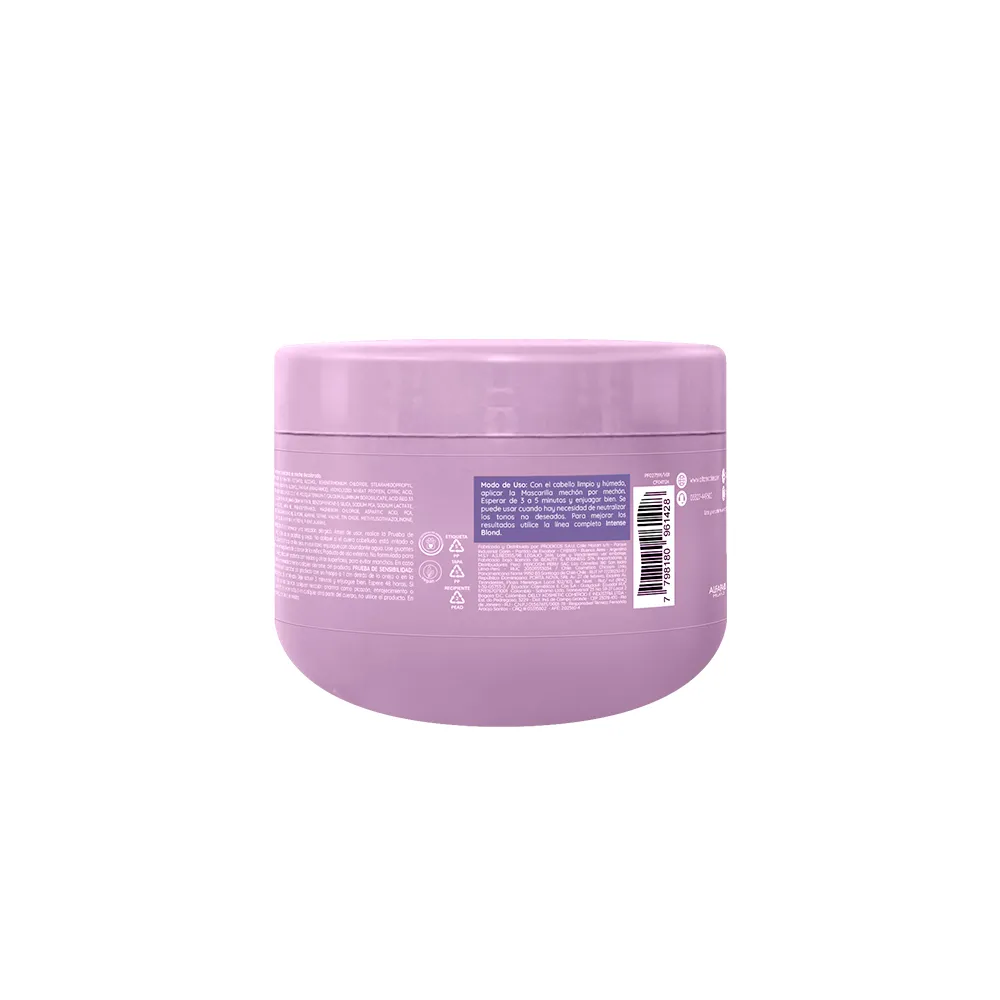 Alta Moda Máscara Capilar Alta Moda é Desamarillador Intense Blonde x 300 g