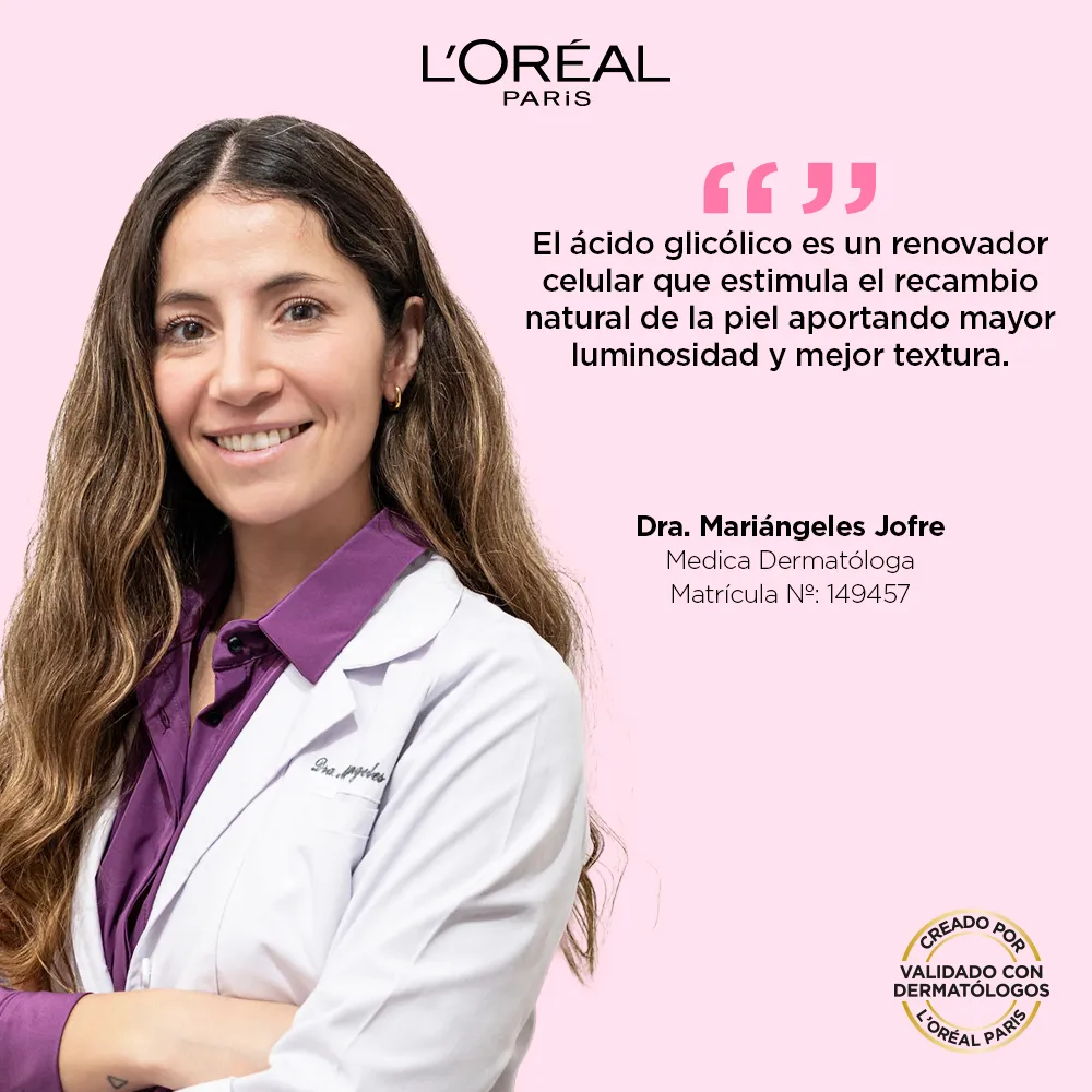 L'Oréal París Gel Crema L'Oréal París Glycolic Bright Anti-Manchas Noche x 50 ml