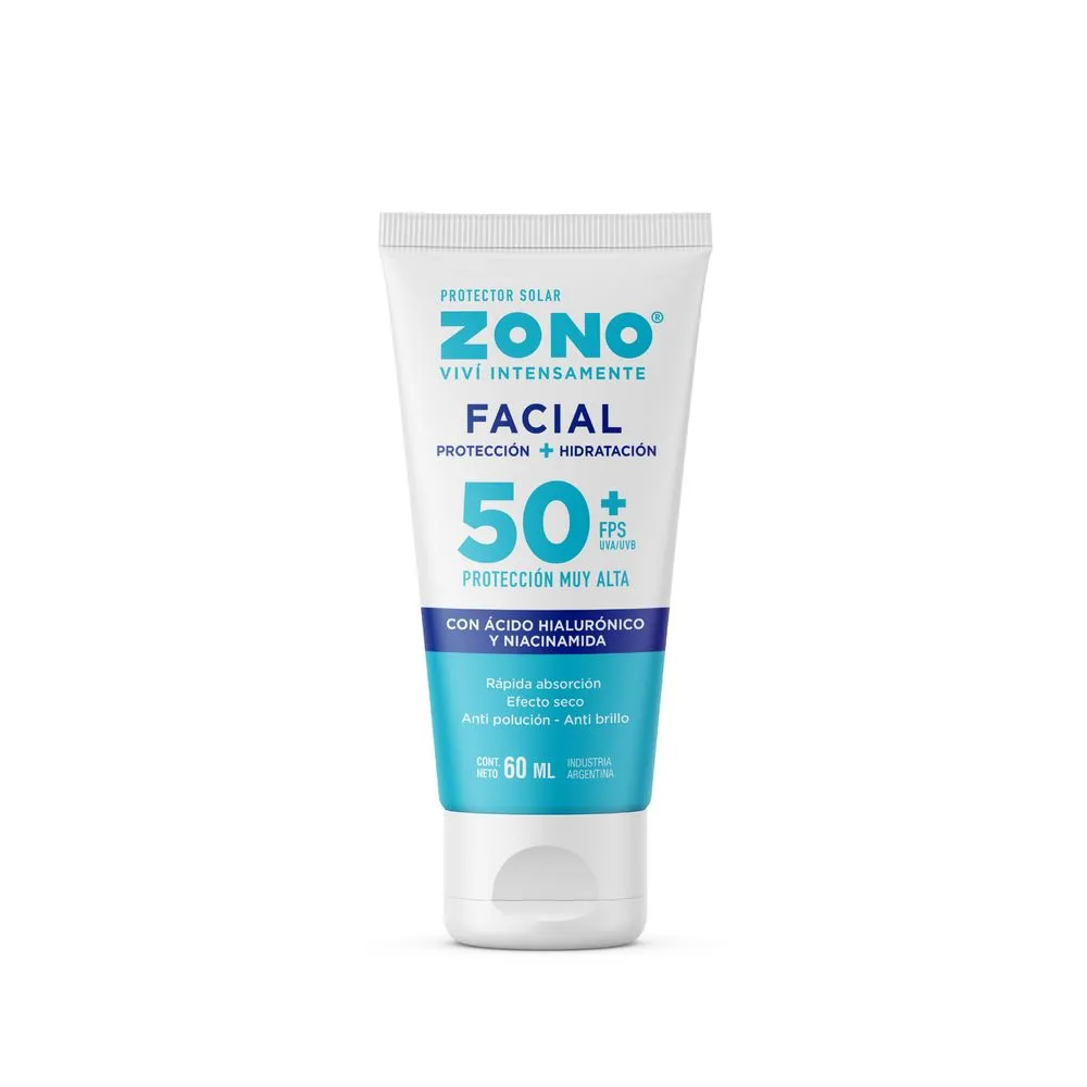 Zono Protector Solar Facial Zono Fps 50 x 60 ml