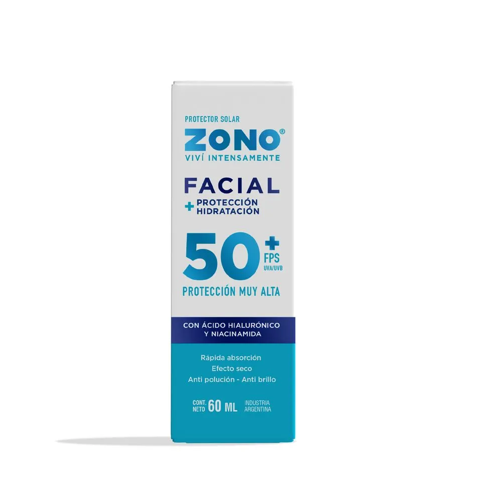 Zono Protector Solar Facial Zono Fps 50 x 60 ml