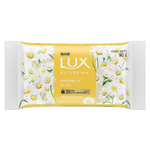 Lux Jabon de Tocador Lux Glicerina Manzanilla x 90 g