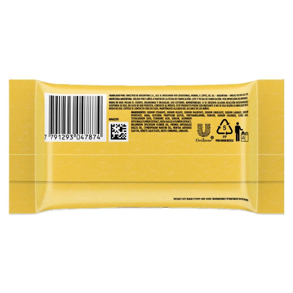 Lux Jabon de Tocador Lux Glicerina Manzanilla x 90 g