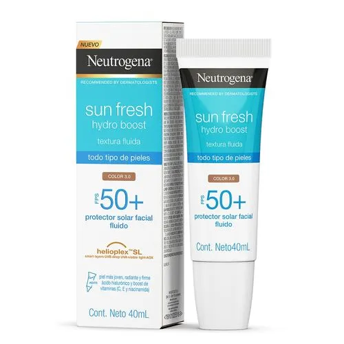 Neutrogena Protector Solar Facial Neutrogena Hydro Boost Tono Medio Fps 50+ x 40 ml
