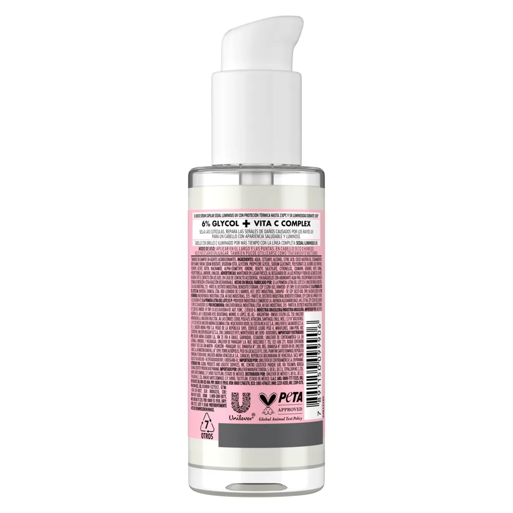 Sedal Sérum Capilar Sedal Luminous UV x 110 ml