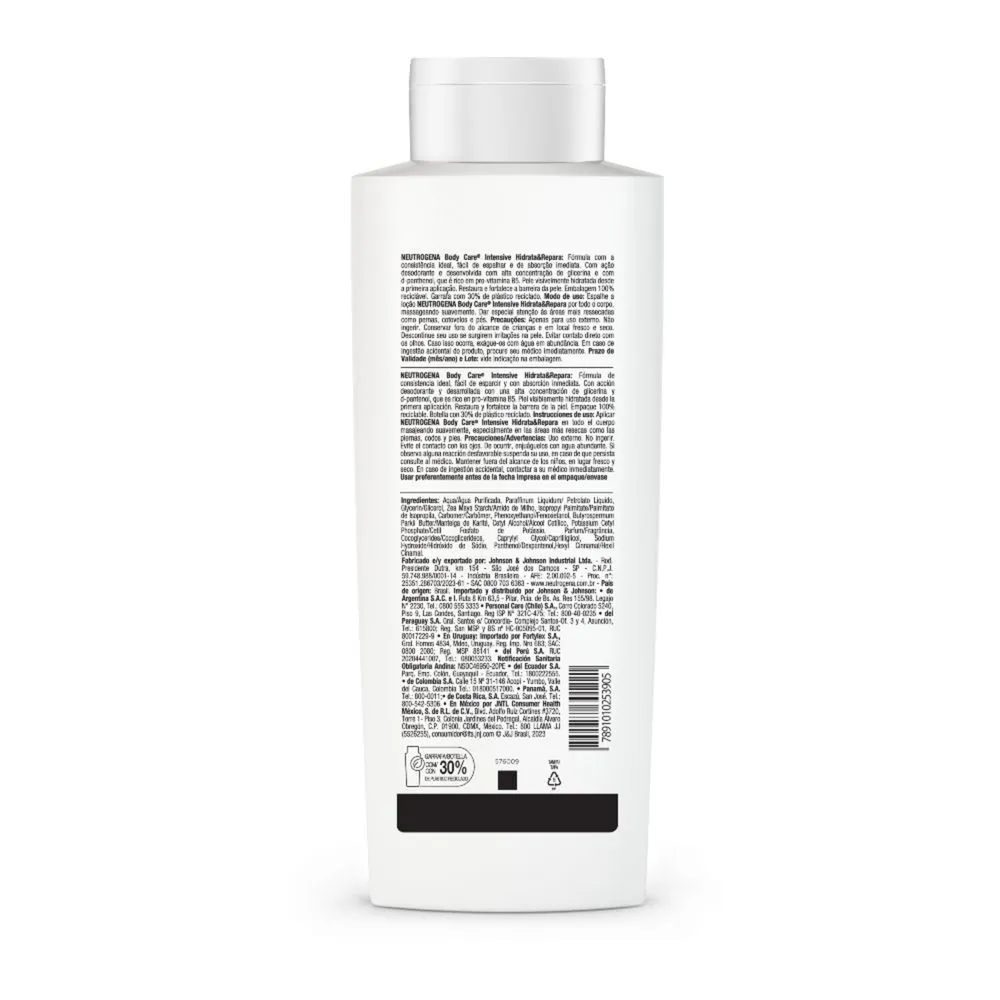 Neutrogena Crema Neutrogena Body Care Intensive Hidrata & Repara x 400 ml