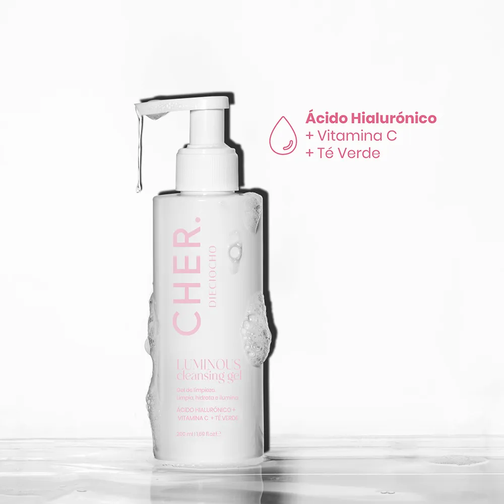 Cher Gel de Limpieza Cher Dieciocho Luminous x 200 ml