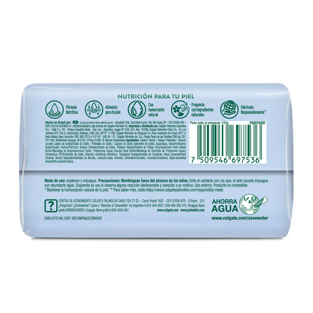Palmolive Jabón en Barra Palmolive Natural Karite x 125 g