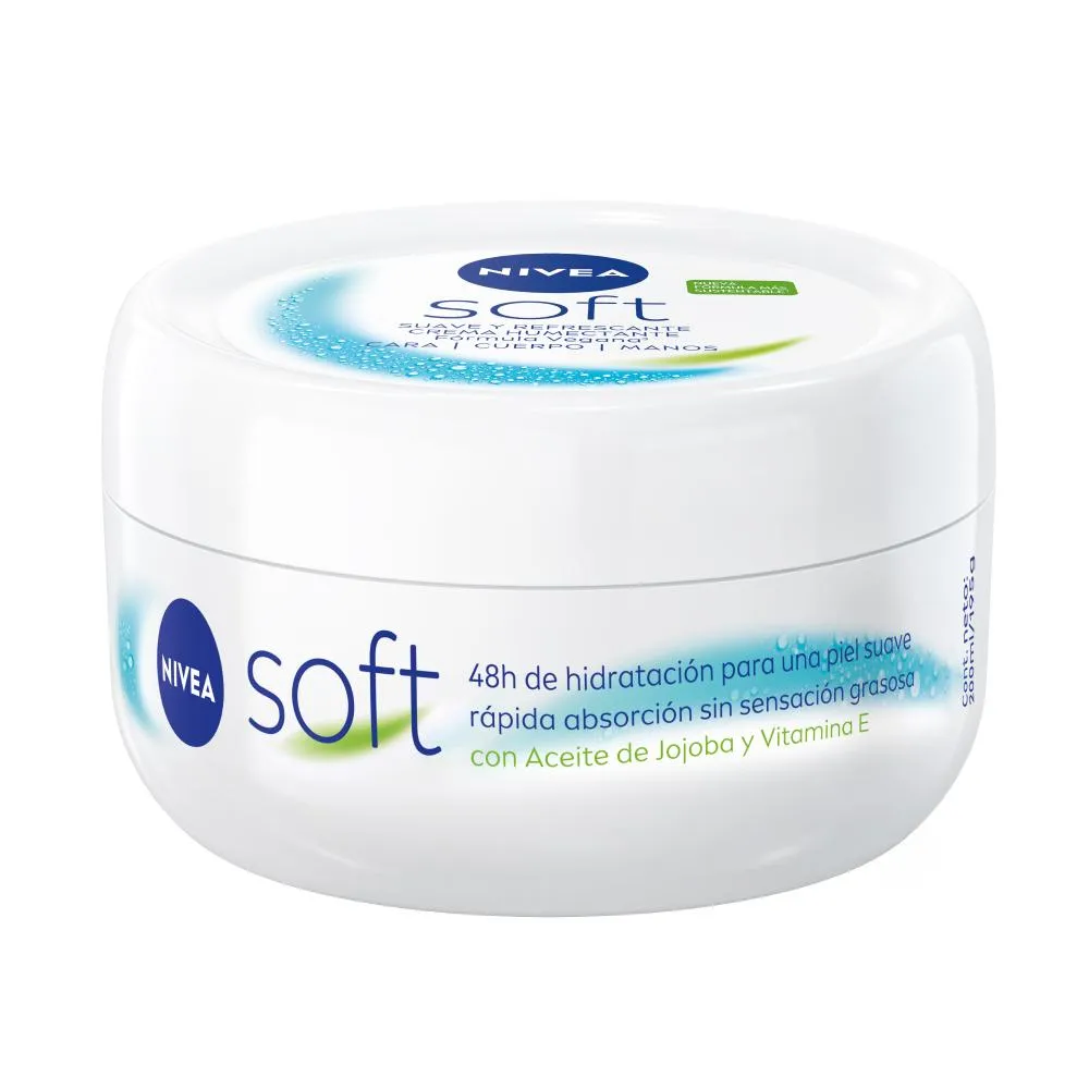 Nivea Crema Hidratante Nivea Soft Intensiva x 200 ml