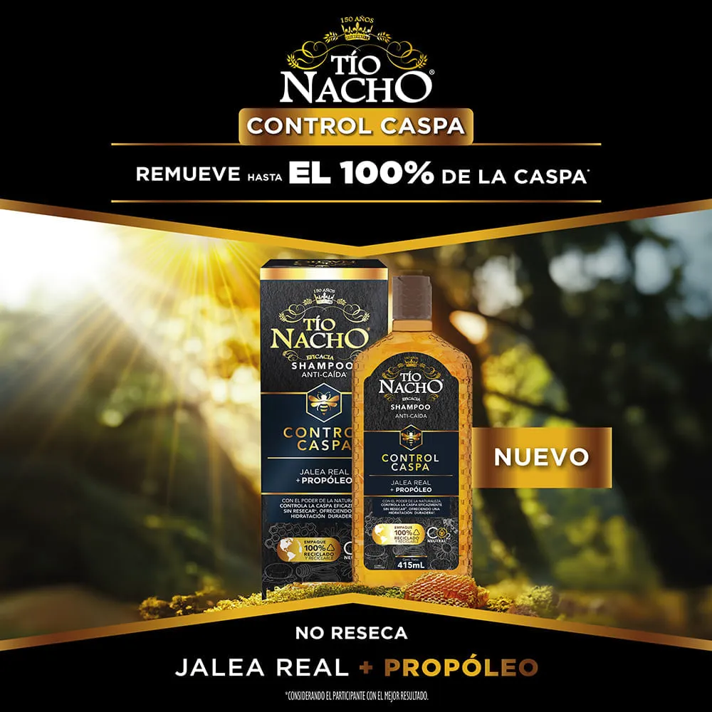 Tío Nacho Shampoo Tío Nacho Control Caspa x 415 ml