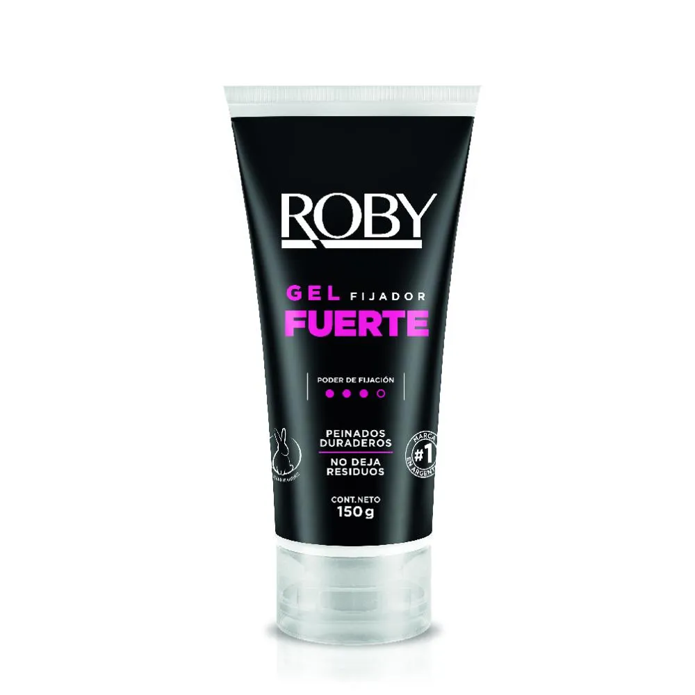 Roby Gel Fijador Roby Fuerte con Aloe x 150 g