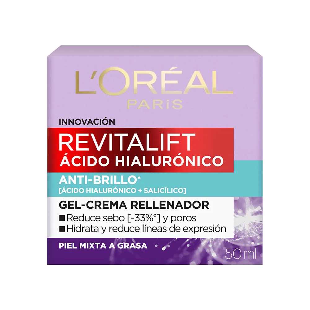 L'Oréal París Gel Crema Anti Brillo L'Oreal Paris Revitalift