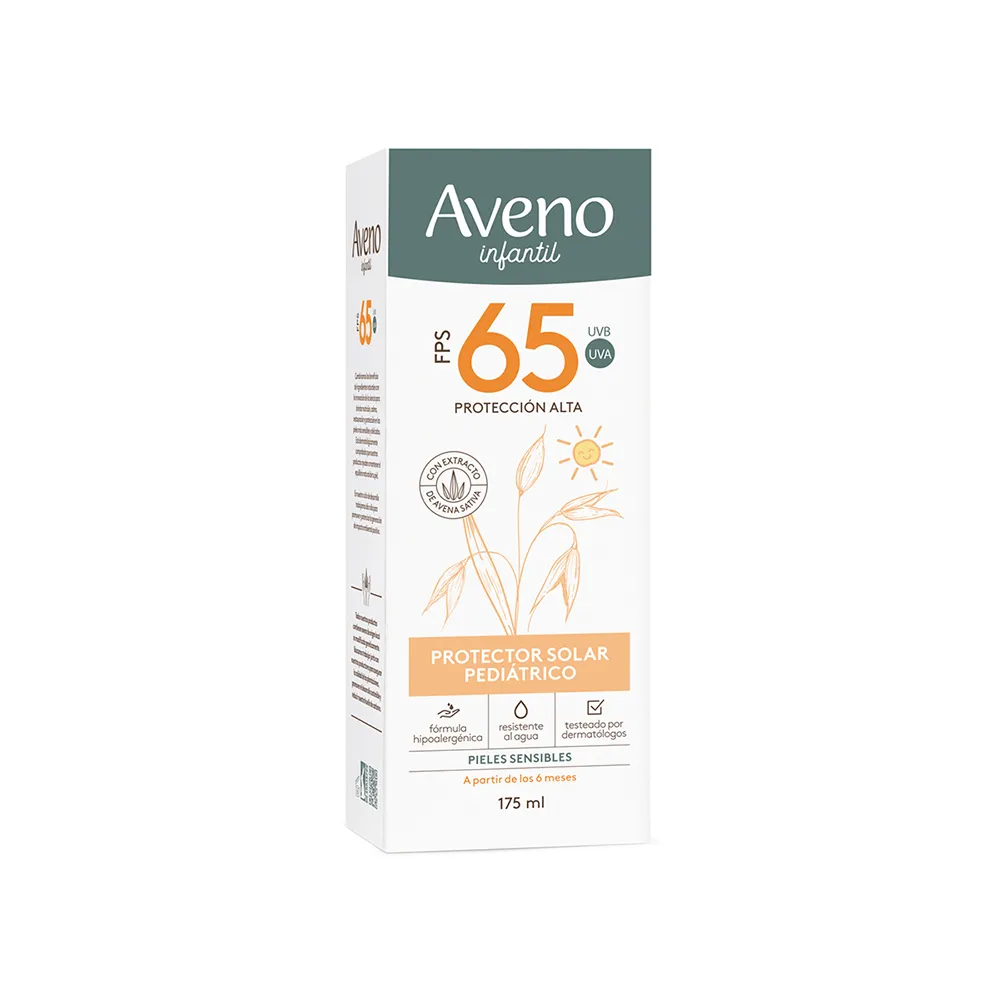 Aveno Protector Solar Aveno Infantil Fps65 x 175 ml