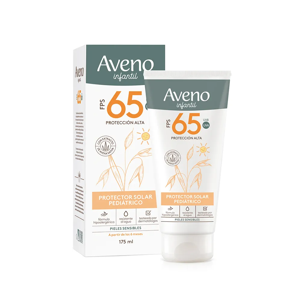 Aveno Protector Solar Aveno Infantil Fps65 x 175 ml