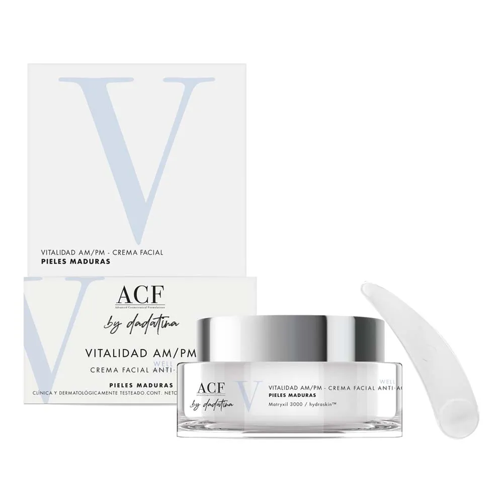 Acf Crema Facial Acf by Dadatina Vitalidad Am/Pm x 50 g