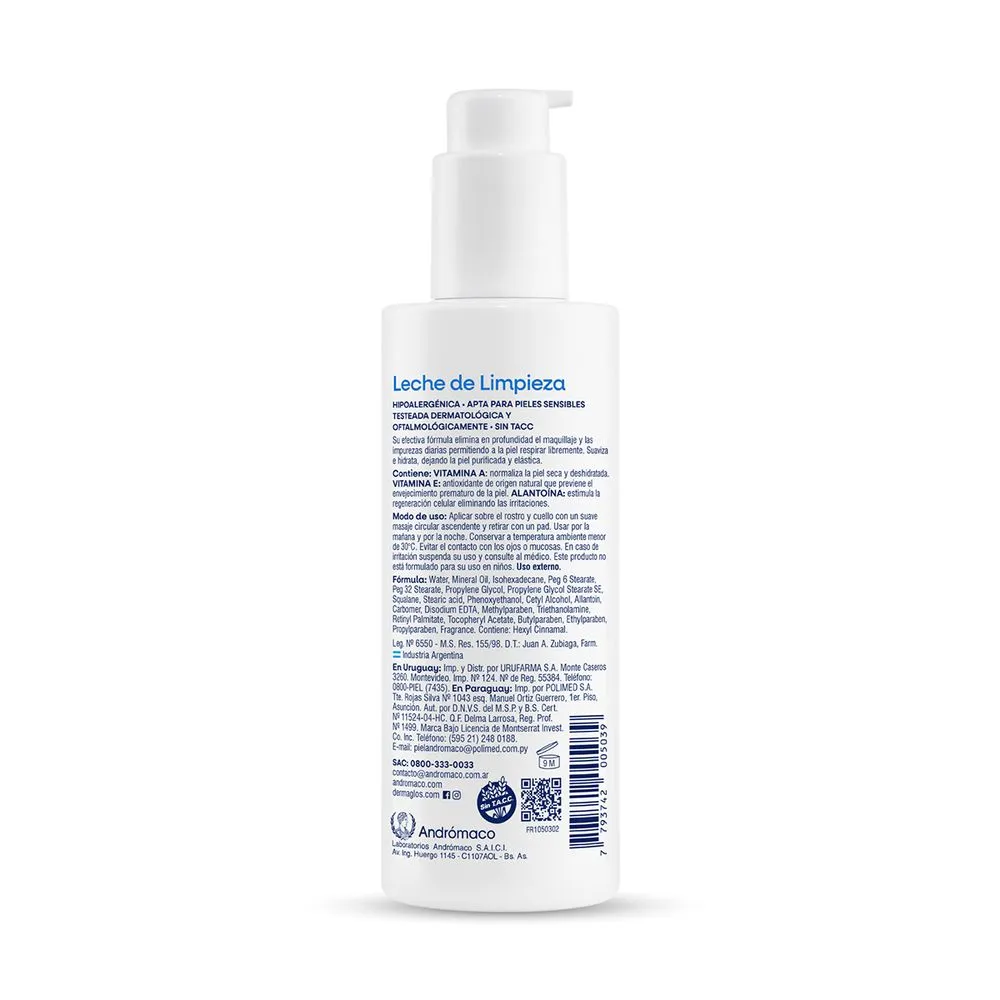 Dermaglós Leche Facial Dermaglós Limpieza Activa x 200 ml
