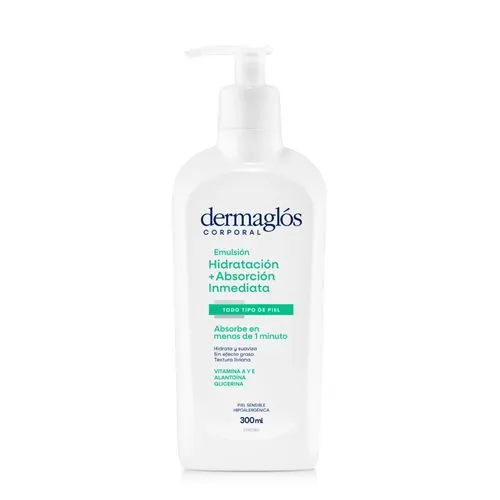 Dermaglós Crema Corporal Dermaglós Hidratación Inmediata x 300 g