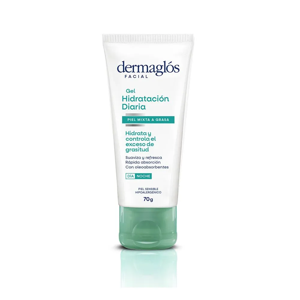Dermaglós Gel Facial Dermaglós Hidratación Equilibrada x 70 g