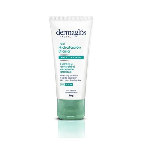 Dermaglós Gel Facial Dermaglós Hidratación Equilibrada x 70 g