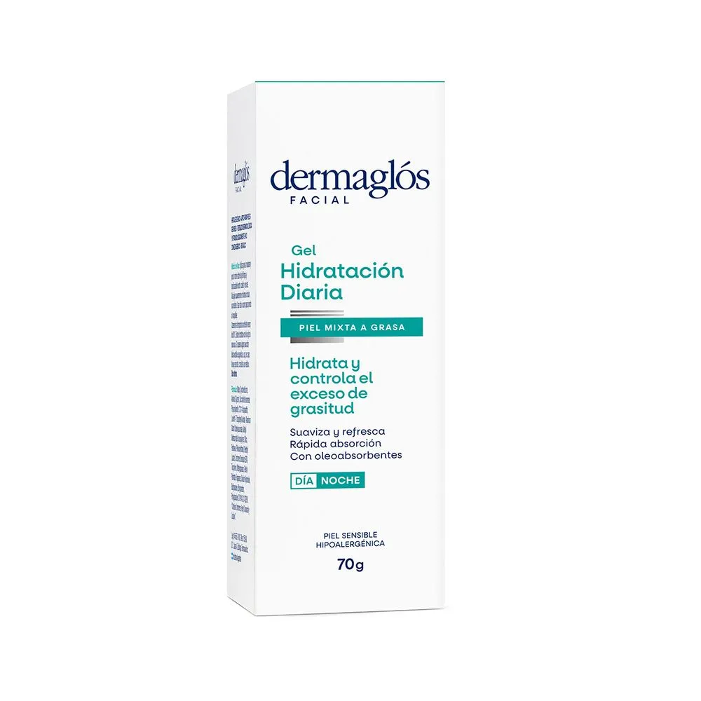 Dermaglós Gel Facial Dermaglós Hidratación Equilibrada x 70 g