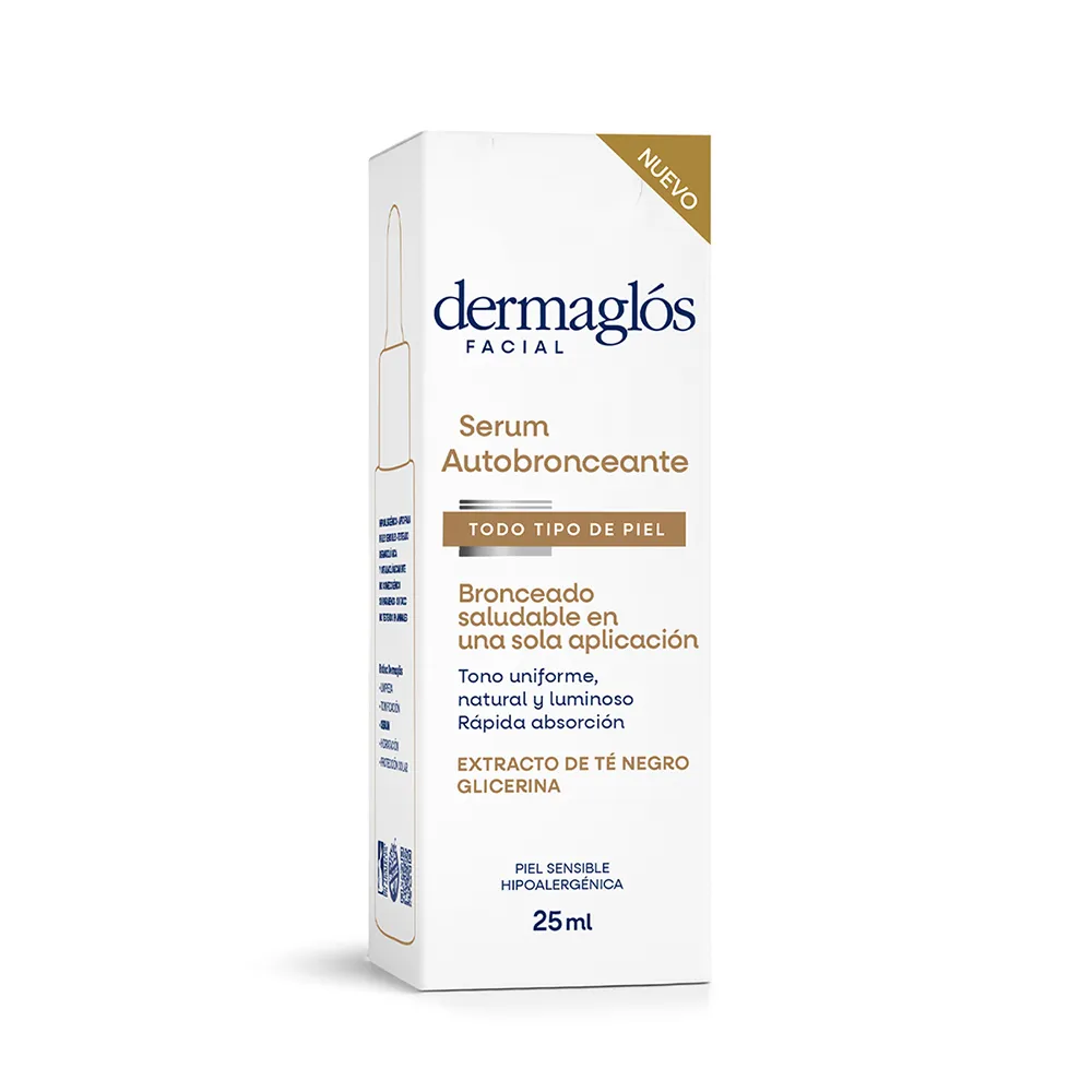 Dermaglós Sérum Facial Dermaglós Autobronceante x 25 ml