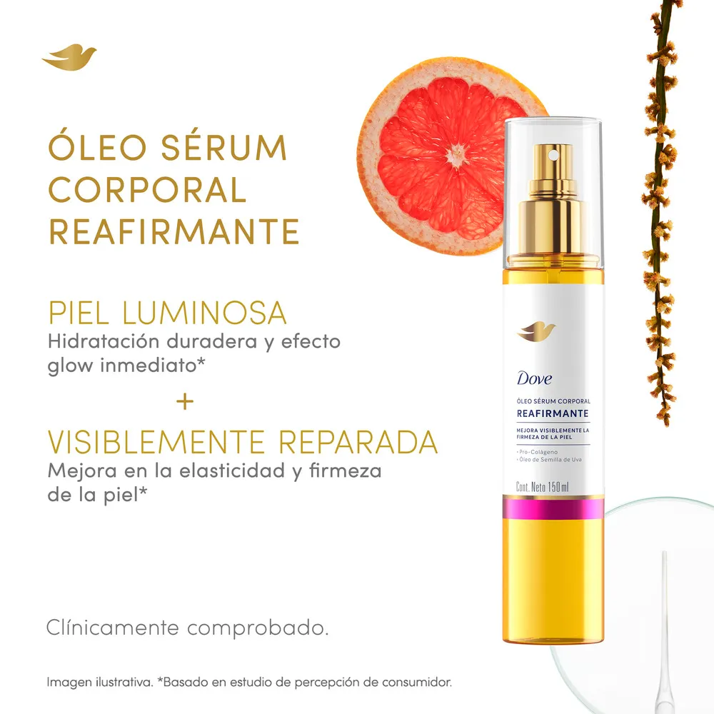 Dove Óleo Sérum Corporal Dove Reafirmante x 150 ml