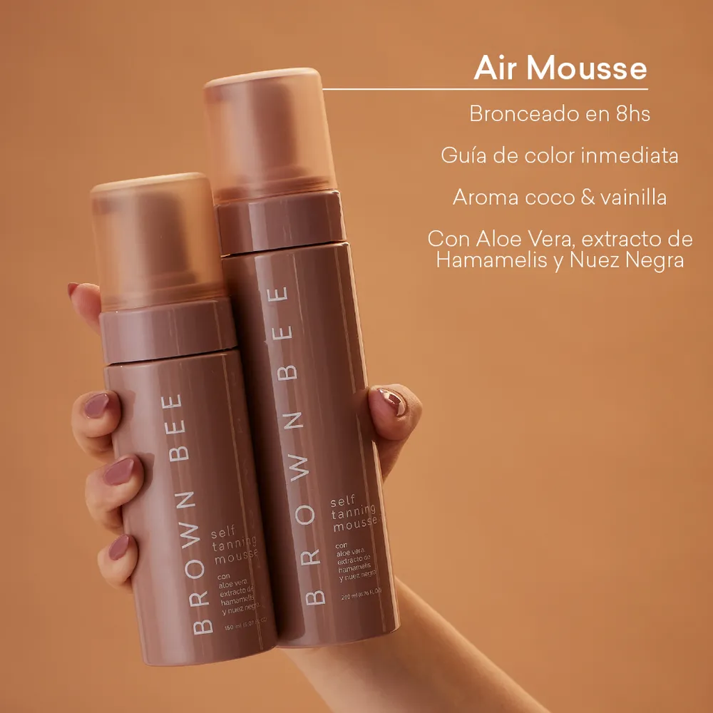 Brown Bee Autobronceador Brown Bee Air Mousse x 200 ml