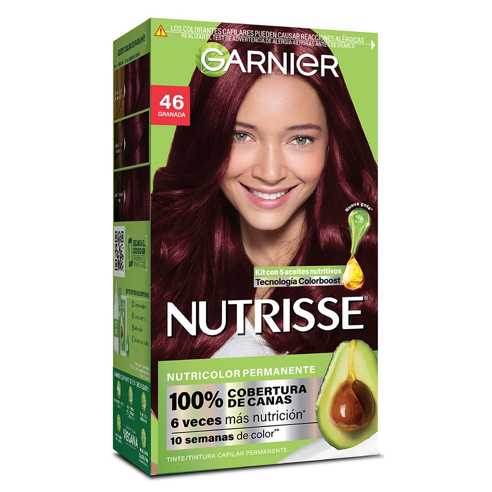 Garnier Kit Coloración Permanente Nutrisse Clásicos x 45 g