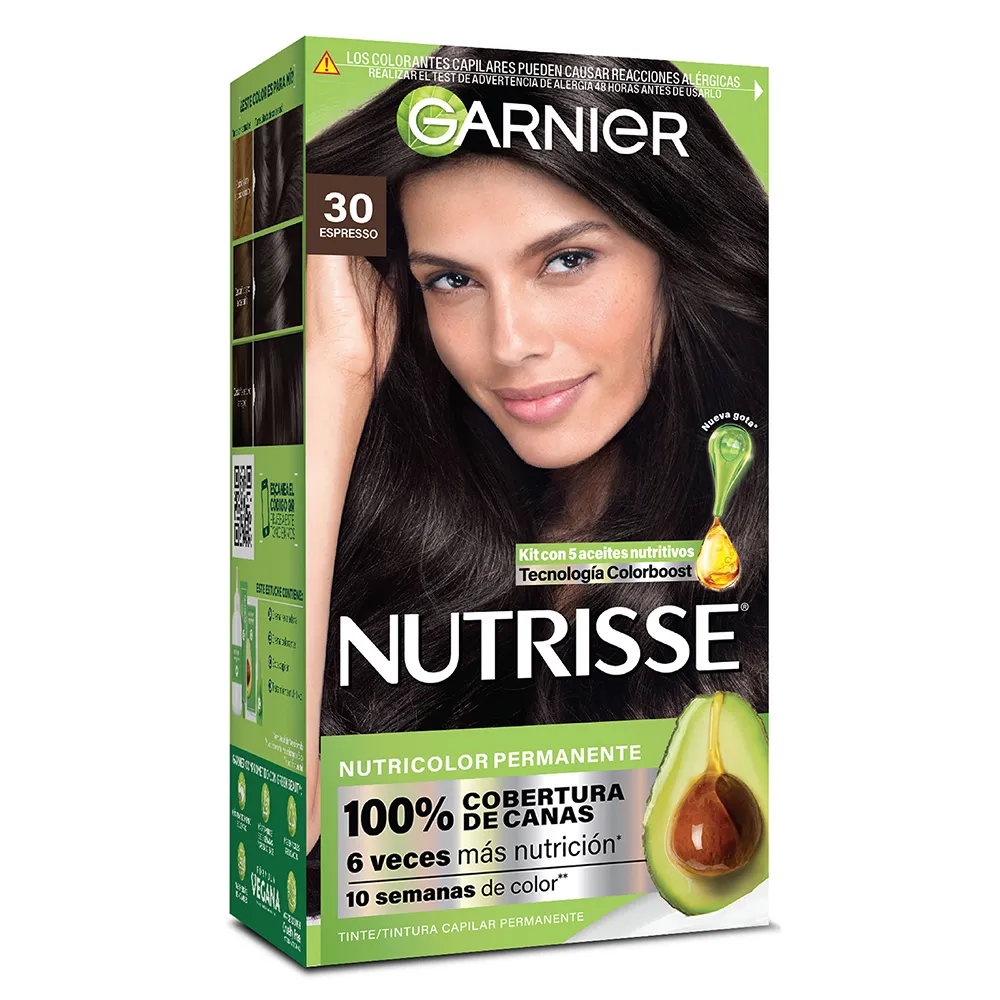 Garnier Kit Tintura Nutrisse Mascarilla Nutricolor Permanente