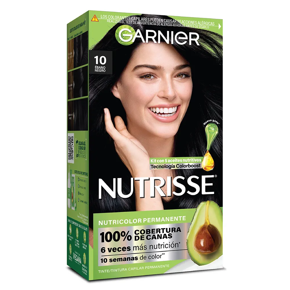 Garnier Kit Coloración Permanente Nutrisse Clásicos x 45 g